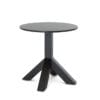 landscapem Gispen Dukdalf sidetable round 50 black front right view