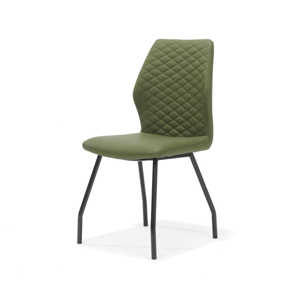 Vergaderstoel - Eetkamerstoel - Groen - RV design - Licht gebruikt