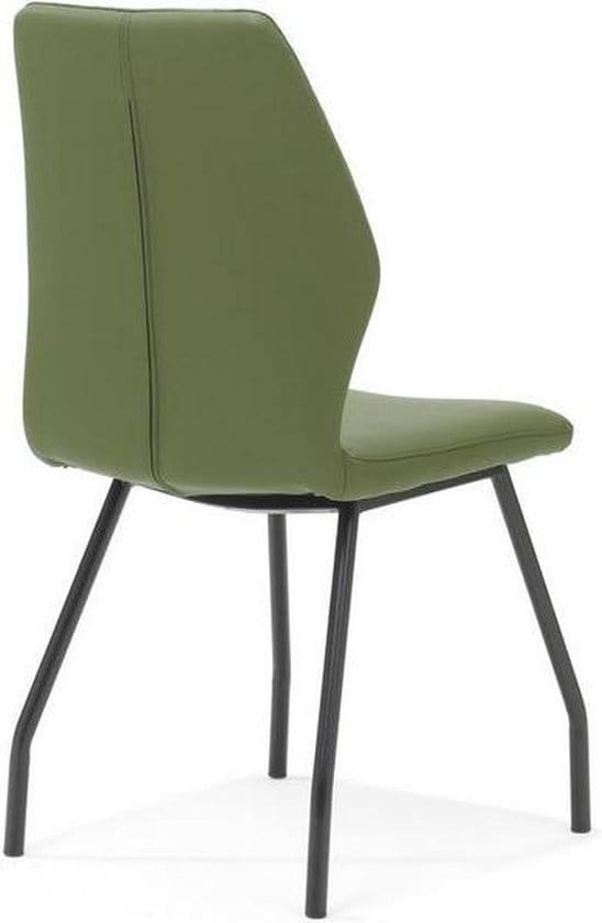 Vergaderstoel - Eetkamerstoel - Groen - RV design - Licht gebruikt - Afbeelding 2