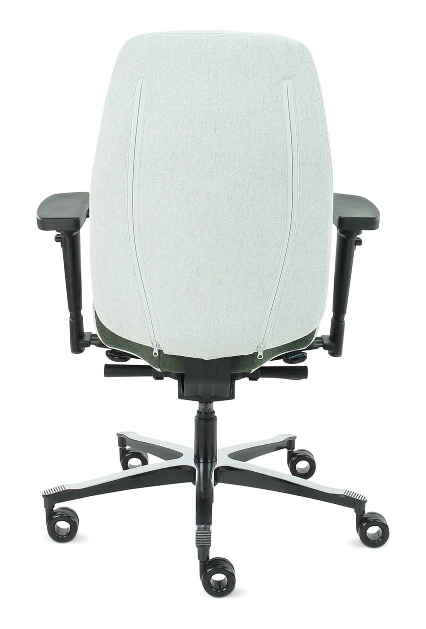Therapod X2- 24 uur bureaustoel - Ergonomisch - Bio zitting - Groen - Nieuw - Afbeelding 3