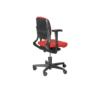 Ahrend 230 hoge rug rood achterkant