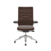 Vitra AC 5 Work Bruin gestoffeerd