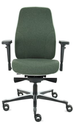Therapod X2- 24 uur bureaustoel - Ergonomisch - Bio zitting - Groen - Nieuw - Afbeelding 2