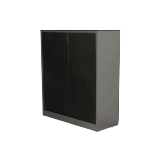 Ahrend roldeurkast - 138.5 x 120 cm - Grijs - Gebruikt