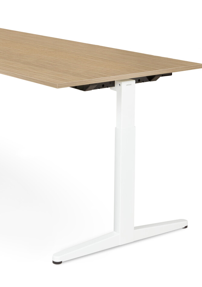 Ahrend Balance - Instelbaar bureau - 120 x 80 cm - Wit - Refurbished