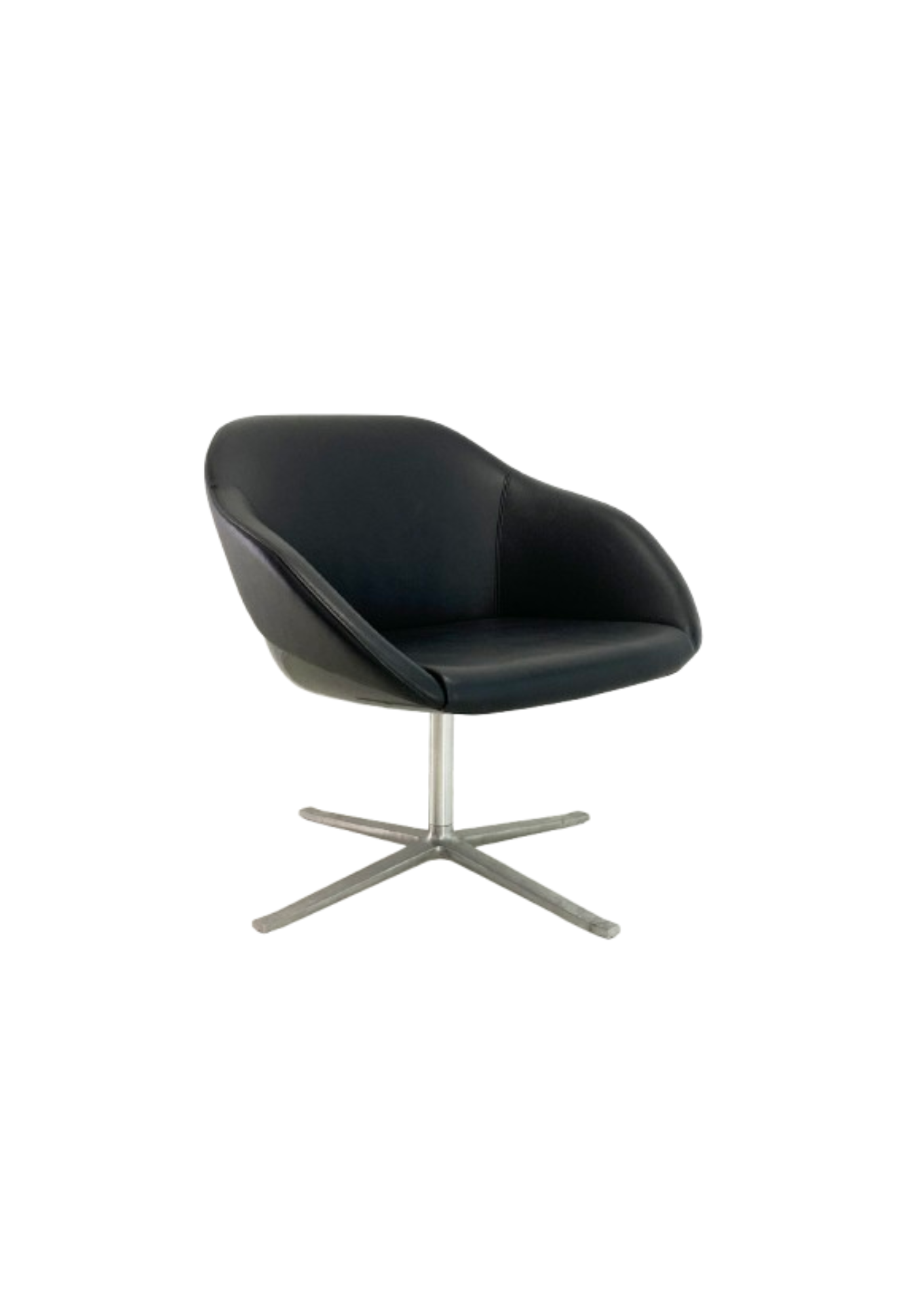 Walter Knoll - Turtle Chair - Vergaderstoel - Zwart - Gebruikt