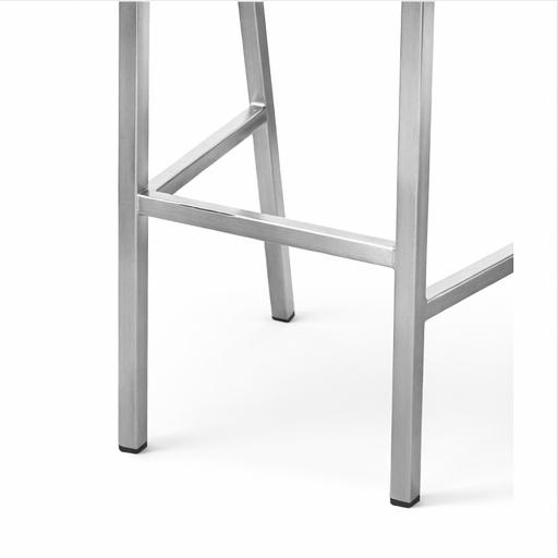 Pedrali Kuadra Barkruk - Hout - Chrome onderstel - Gebruikt - Afbeelding 3