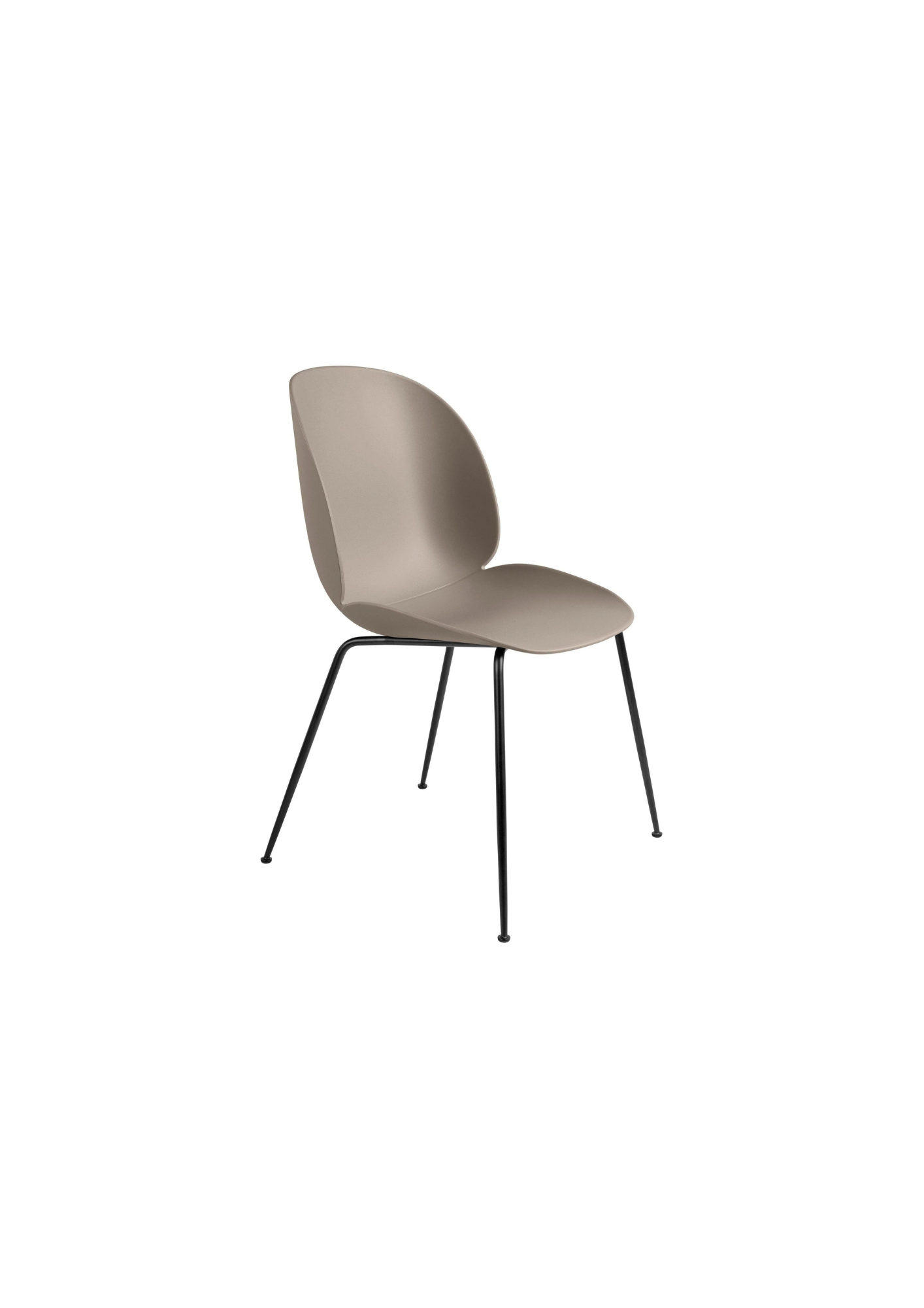 Gubi Beetle Chair - Vergaderstoel - Beige - Lichtgebruikt